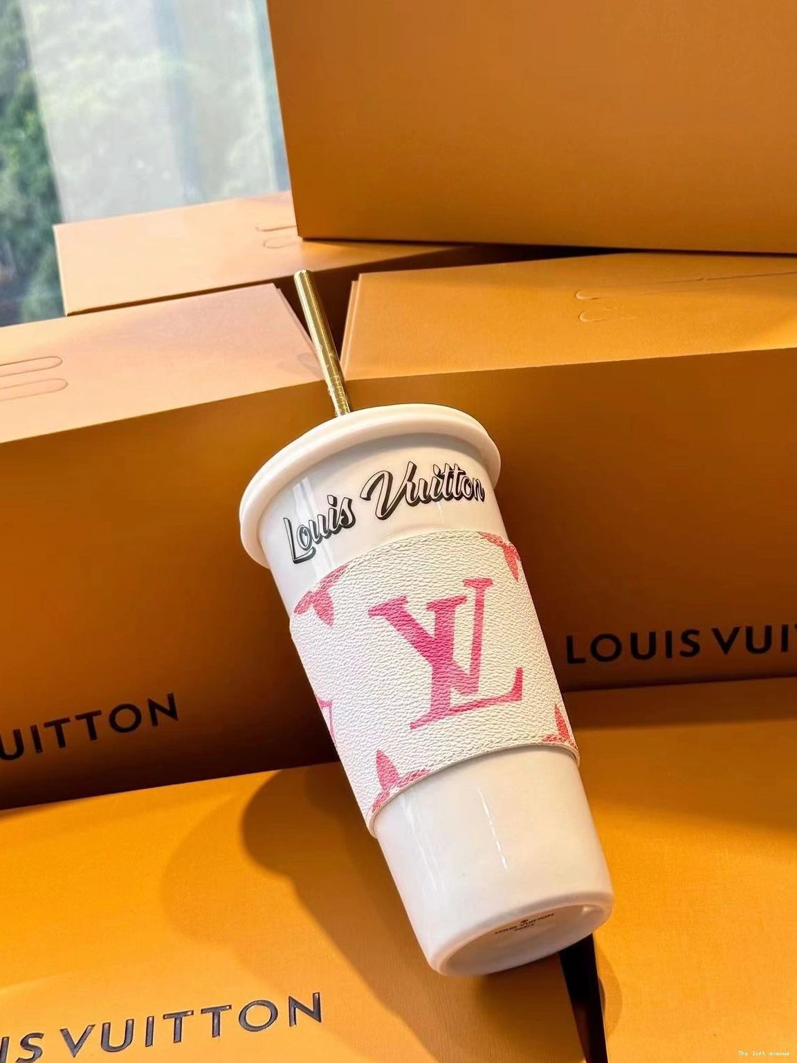 STRAW LOUIS CUSTOM AND CUP 0808